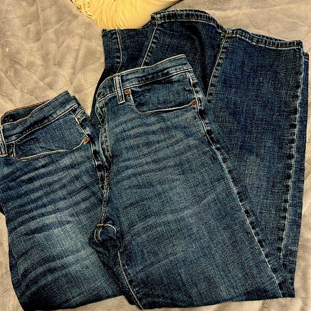 2 pair men’s lucky 121 slim straight jeans
